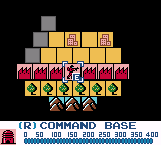 Screenshot Thumbnail / Media File 1 for Game Boy Wars 2 (Japan) [En by TransBRC v1.02]